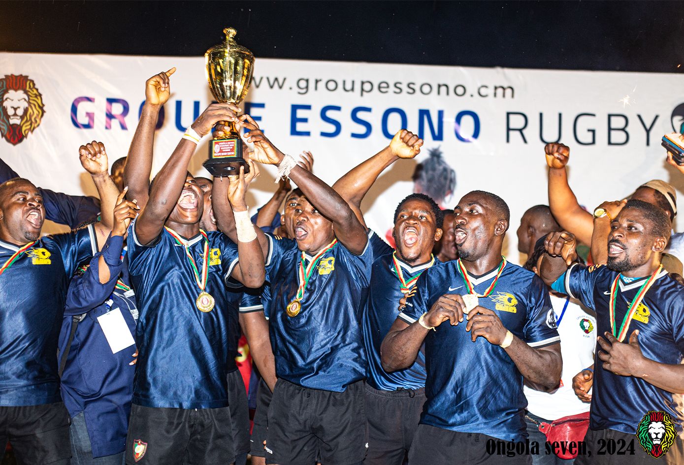 LIONS RUGBY CLUB CHAMPION TOURNOI ONGOLA SEVEN 2024